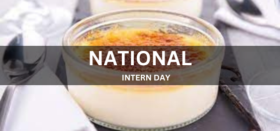 NATIONAL INTERN DAY [राष्ट्रीय प्रशिक्षु दिवस]
